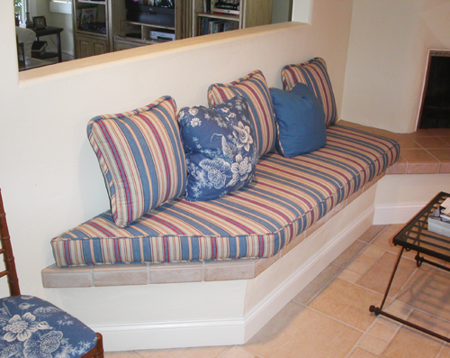 Custom Upholstered Windowseats